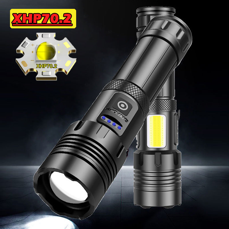 Strong Light Outdoor Camping Flashlight