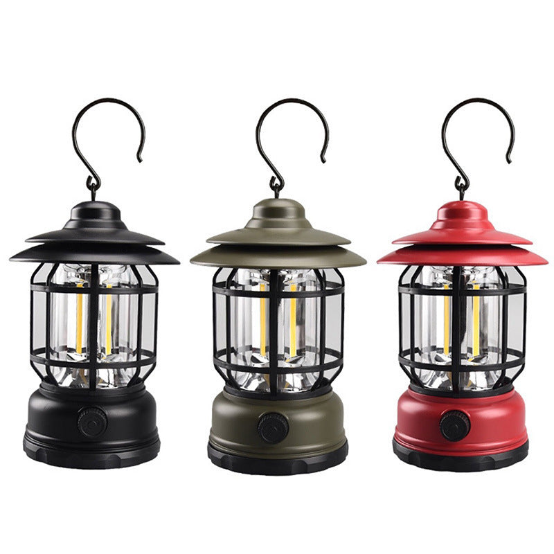 Outdoor Camping Lantern Multi-functional Warm Light