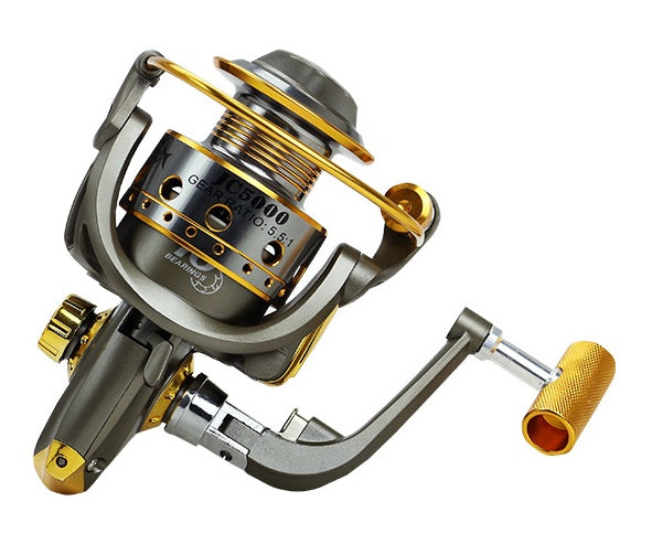 10-axis metal head fishing reel