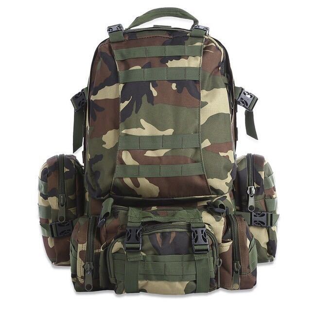 50L Outdoor Tactical Backpack
