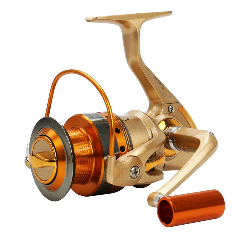 Metal Head Rocker Fishing Reel Wheel