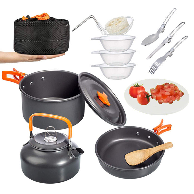 Camping Pot Folding Mini Cookware