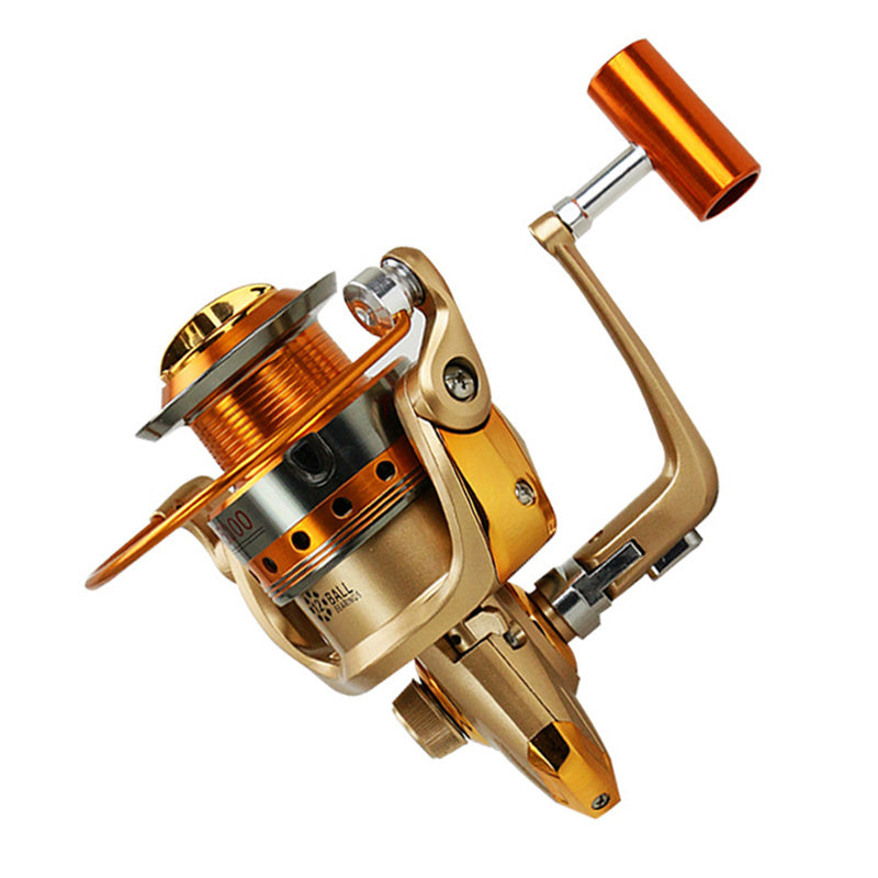 Metal Head Rocker Fishing Reel Wheel