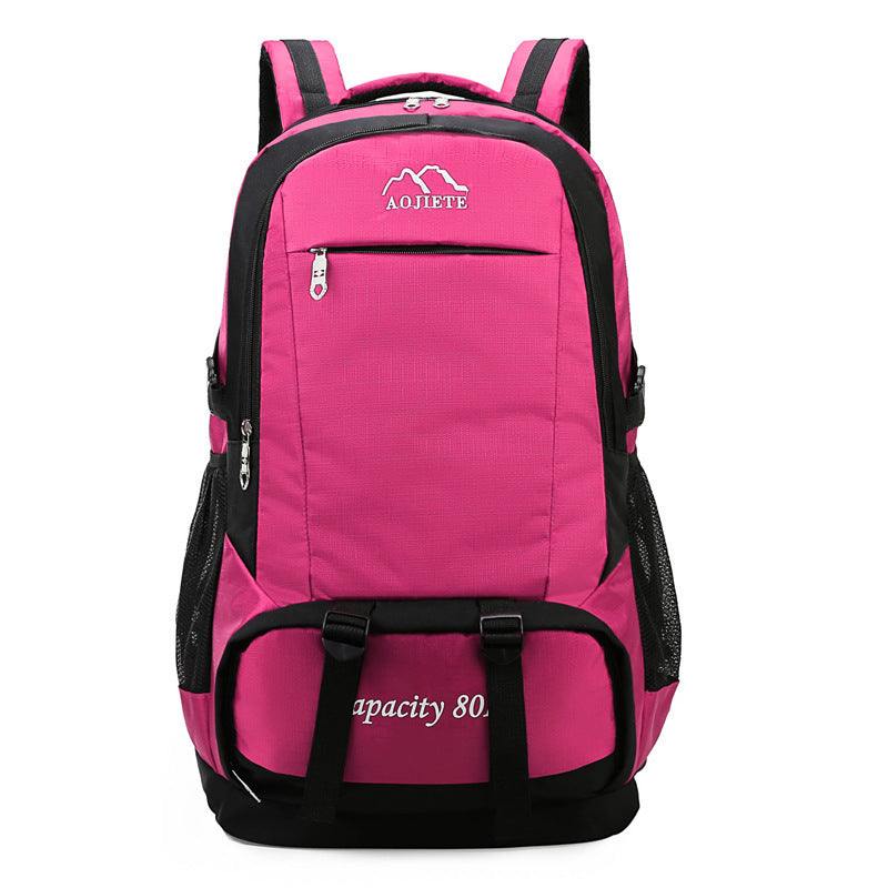 Double Shoulder Men's 60L Large Capacity Backpack