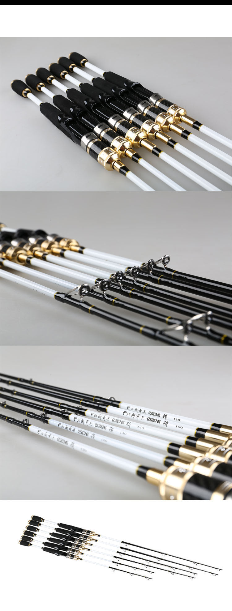Hand Handle Carbon Valve Stem Fishing Rod