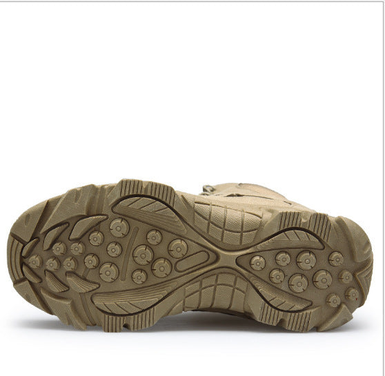 Breathable High Top Outdoor Hiking Tactical Boots