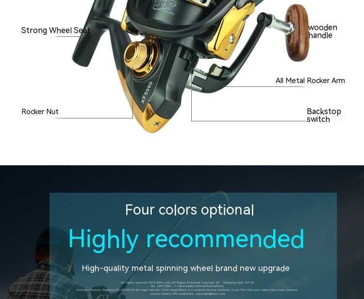 Xf1000-7000 Fishing Wheel Reel