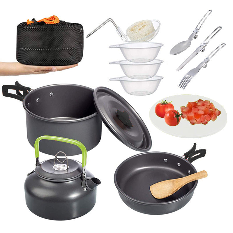 Camping Pot Folding Mini Cookware