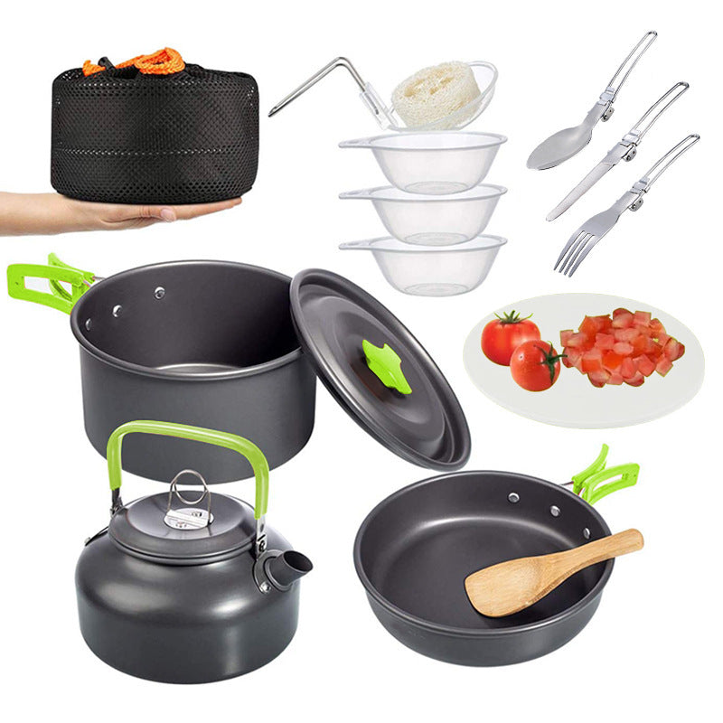 Camping Pot Folding Mini Cookware