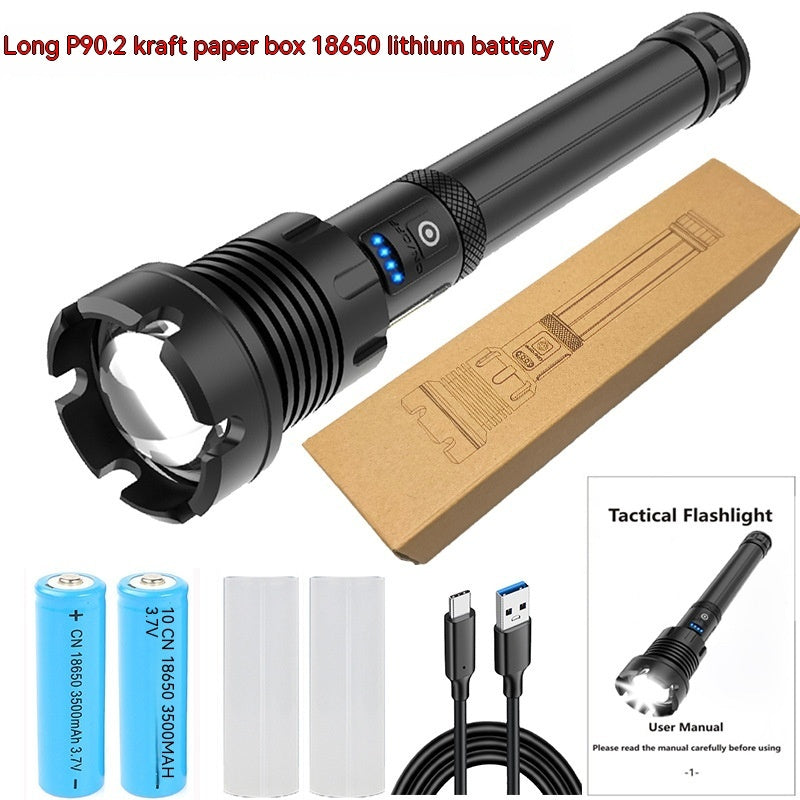 Strong Light Outdoor Camping Flashlight