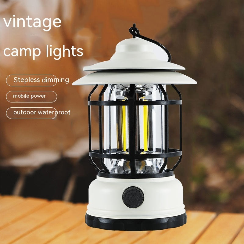 Outdoor Camping Lantern Multi-functional Warm Light