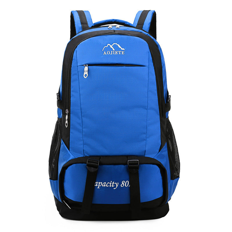 Double Shoulder Men's 60L Large Capacity Backpack