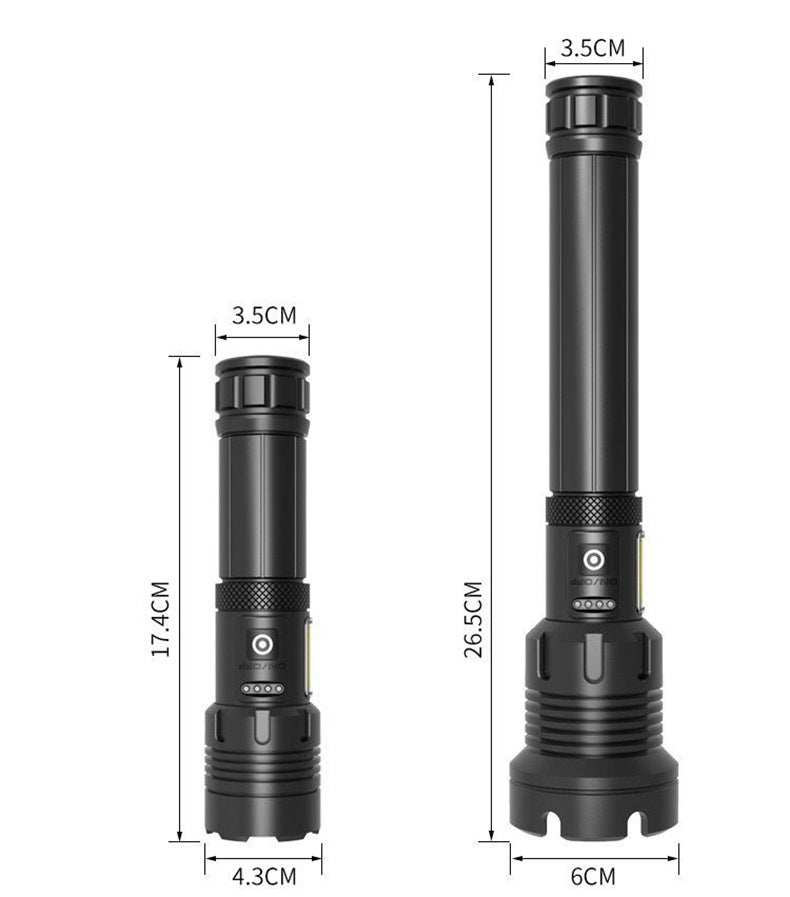 Strong Light Outdoor Camping Flashlight