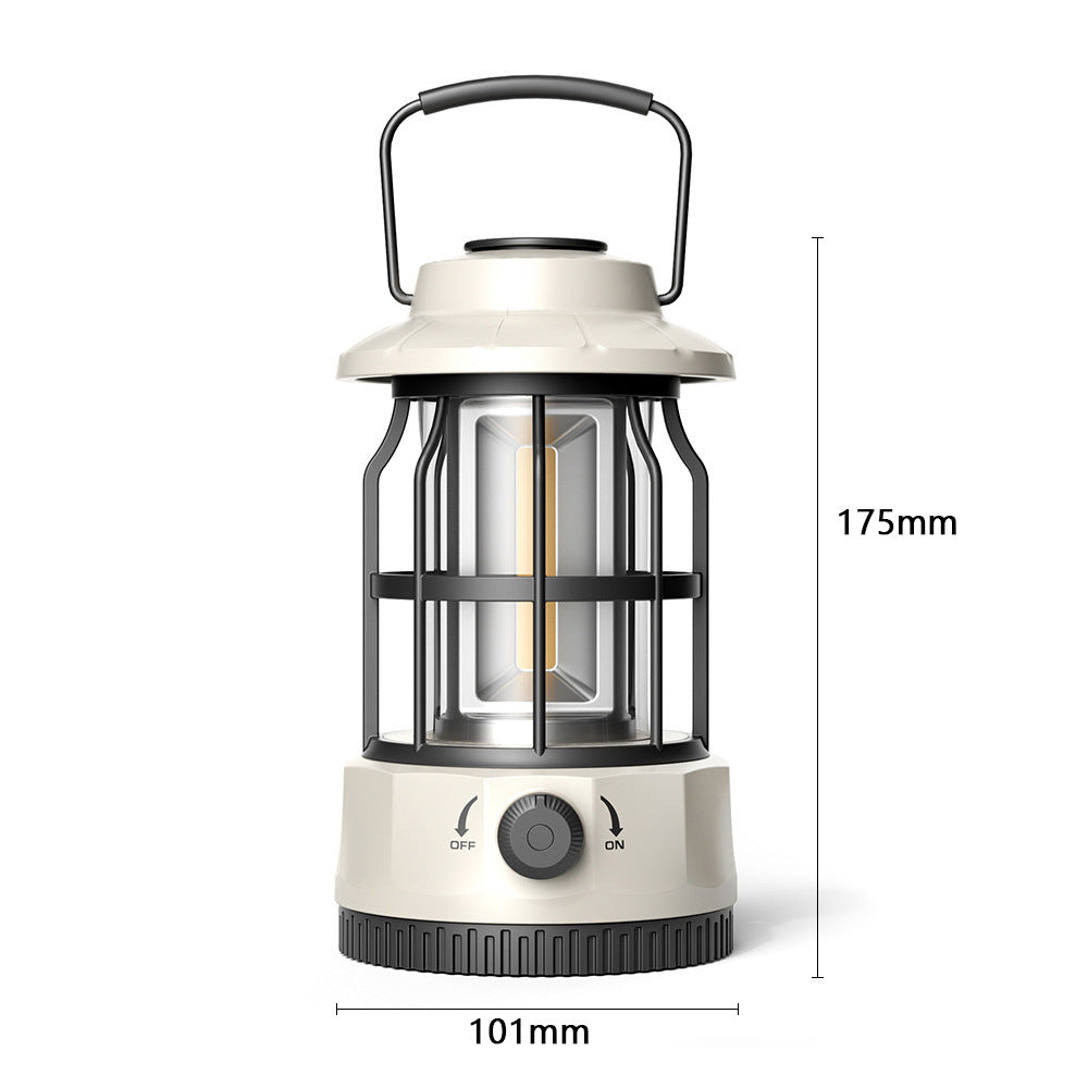 Portable Tent Light Retro Barn Lantern