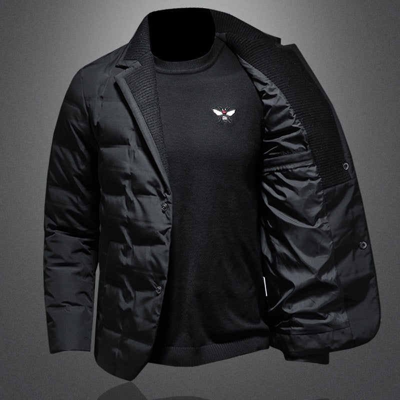 Men Winter Down Jacket Thick Warm