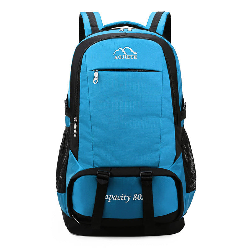 Double Shoulder Men's 60L Large Capacity Backpack