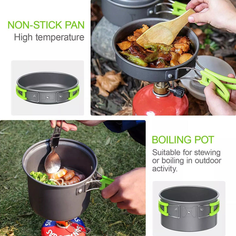 Camping Pot Folding Mini Cookware